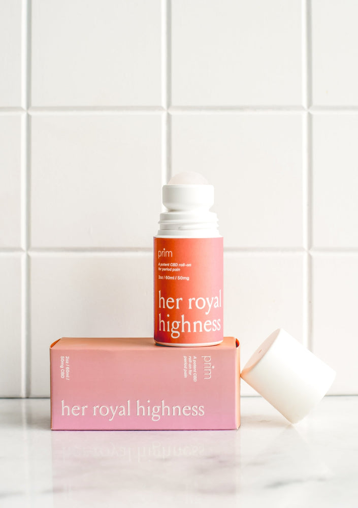 Her Royal Highness CBD Roll On for Period Pain