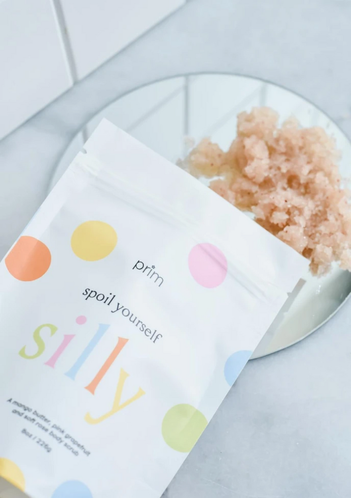 The Spoil Yourself Silly Grapefruit and Rose Body Scrub