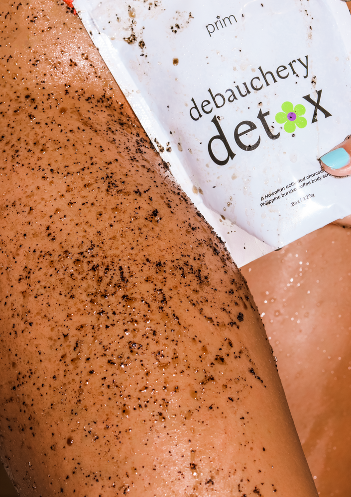 The Debauchery Detox Coffee and Charcoal Body Scrub